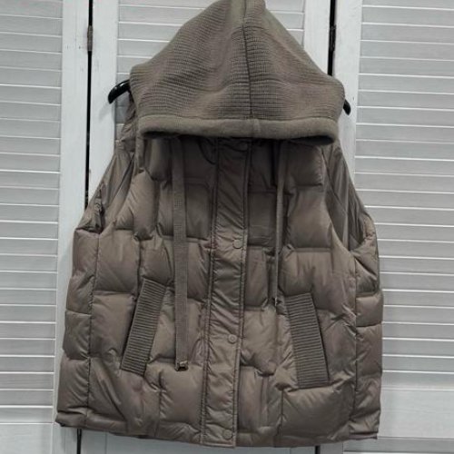 Жилетка Comod (M-2XL) 6571 l.brown (деми) Comod 6571 l.brown