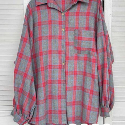 Рубашка Comod (one size) 8333 grey-red (деми) Comod 8333 grey-red