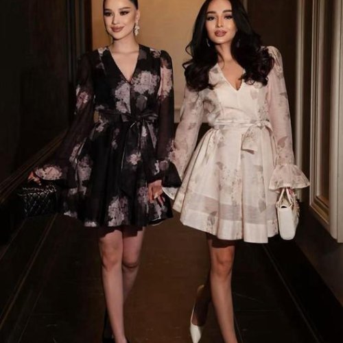 Платье Comod (M-XL) CM146 beige (деми) Comod CM146 beige