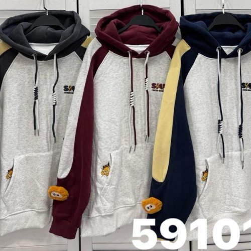 Худи Comod (one size) 59101 grey-navy (зима) Comod 59101 grey-navy