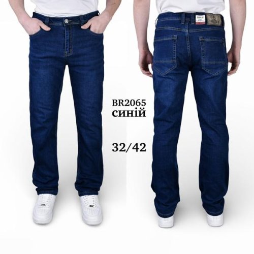 Джинсы God Baron (32-42) BR2065 blue (деми) God Baron BR2065 blue