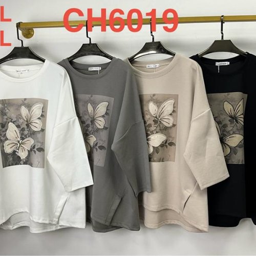 Футболка Estima (4XL-5XL) CH6019 mix (лето) Estima CH6019 mix
