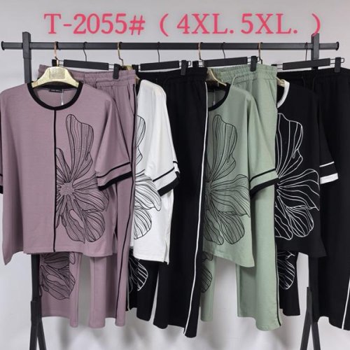 Костюм спорт Estima (4XL-5XL) T2055 mix (деми) Estima T2055 mix