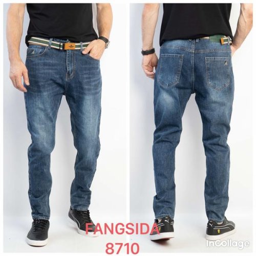 Джинсы Fangsida (29-36) 8710 blue (деми) Fangsida 8710 blue