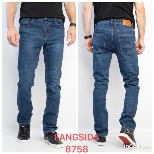 Джинсы Fangsida (29-36) 8758 blue (деми) Fangsida 8758 blue