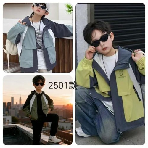 Куртка Flong (7-10) 2501 green (деми) Flong 2501 green