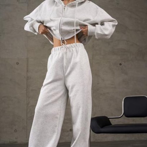 Костюм спорт Little Secret (M-XL) 9992 l.grey (деми) Little Secret 9992 l.grey