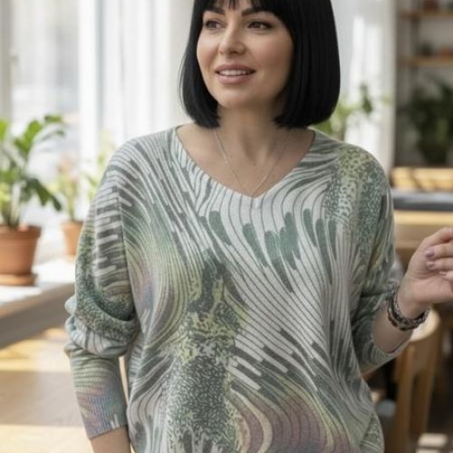 Свитер Shipi (46-52) 25241 green (деми) Shipi 25241 green