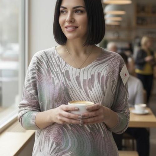 Свитер Shipi (46-52) 25241 powder (деми) Shipi 25241 powder