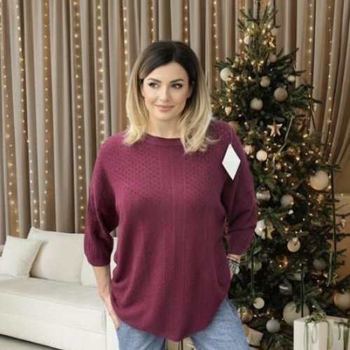 Свитер Shipi (50-56) 25243 wine (деми) Shipi 25243 wine