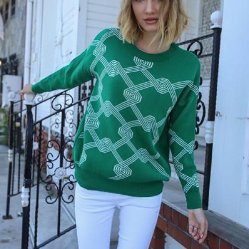 Свитер Shipi (46-50) 3014 green (зима) Shipi 3014 green