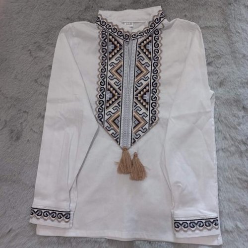 Вышиванка Limerense (116-146) DD100 white (деми) Limerense DD100 white