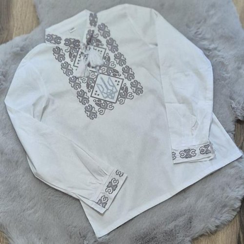 Вышиванка Limerense (152-176) DD102 white (деми) Limerense DD102 white