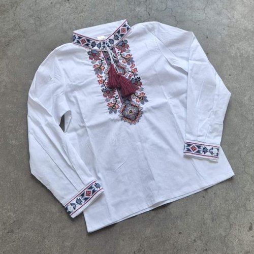 Вышиванка Limerense (152-176) DD103 white (деми) Limerense DD103 white