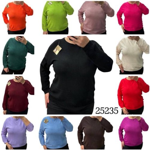 Свитер Modnulya (52-58) 25235 d.green (деми) Modnulya 25235 d.green