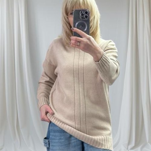Свитер Modnulya (46-54) 25413 beige (зима) Modnulya 25413 beige