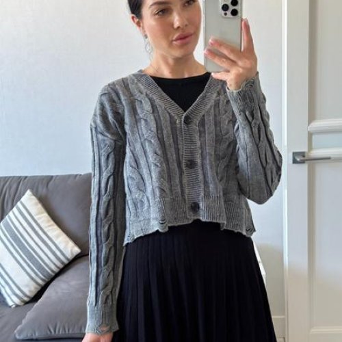 Кофта Modnulya (one size) 843 d.grey (деми) Modnulya 843 d.grey