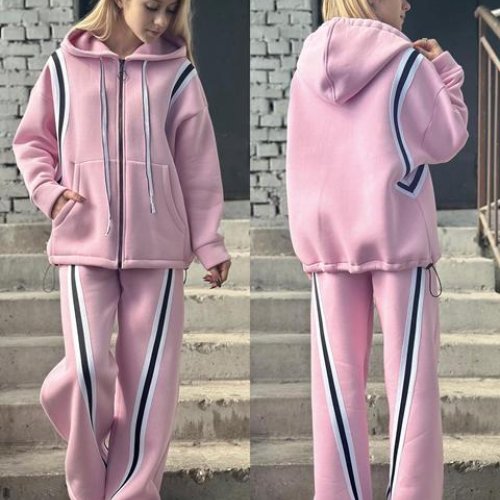 Костюм спорт Karolina (32-42) KR361 pink (зима) Karolina KR361 pink