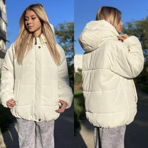 Куртка Karolina (32-42) KR367 beige (зима) Karolina KR367 beige