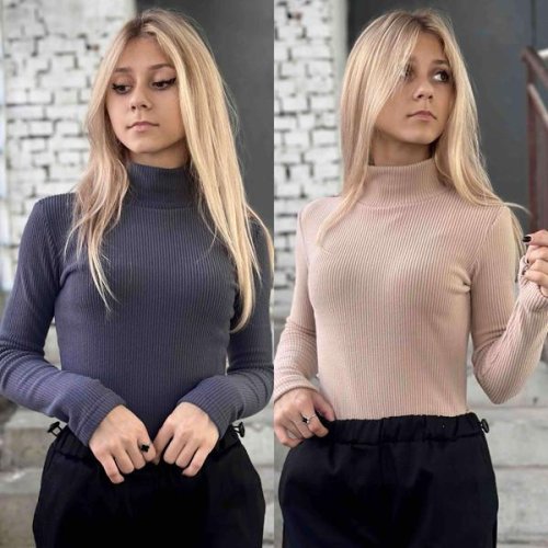 Гольф Karolina (34-42) KR383 beige (деми) Karolina KR383 beige