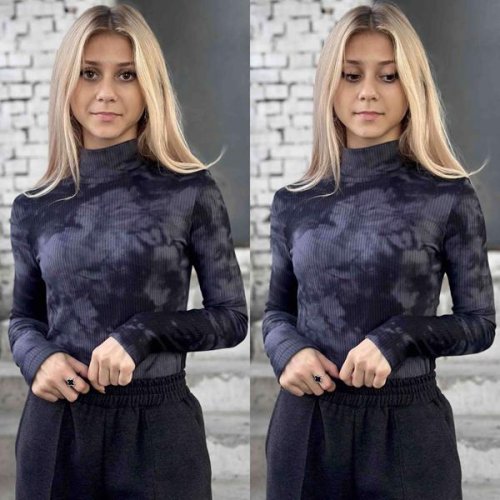 Гольф Karolina (34-42) KR386 grey (деми) Karolina KR386 grey