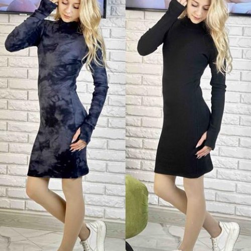 Платье Karolina (34-42) KR400 d.grey (деми) Karolina KR400 d.grey