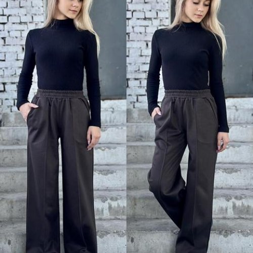 Гольф Karolina (32-42) KR408 black (деми) Karolina KR408 black