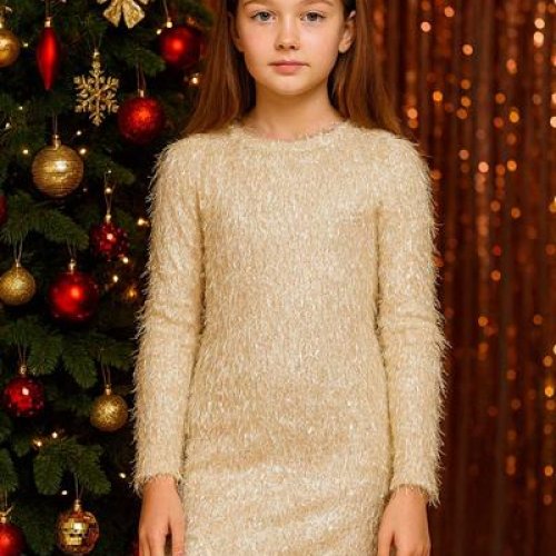 Платье Karolina (34-42) KR421 beige (деми) Karolina KR421 beige