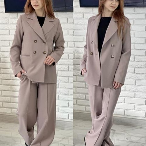 Костюм Karolina (32-42) KR422 beige (деми) Karolina KR422 beige