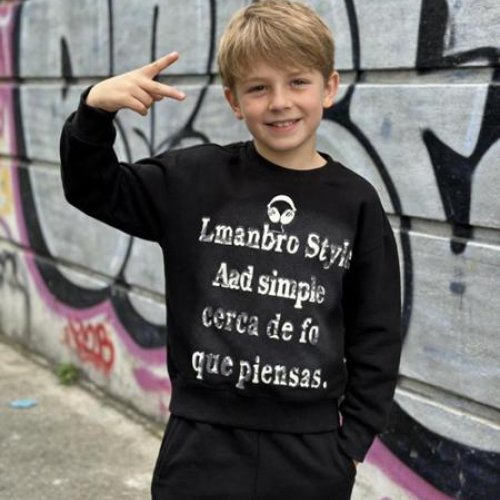 Свитер Yalisi (120-160) 8002 black (деми) Yalisi 8002 black