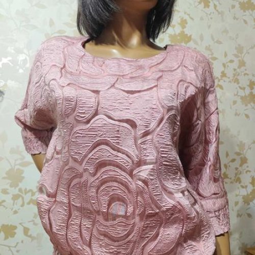 Свитер LIDA (50-60) 7861 pink (деми) LIDA 7861 pink