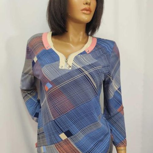 Свитер LIDA (52-62) 7022 blue (деми) LIDA 7022 blue