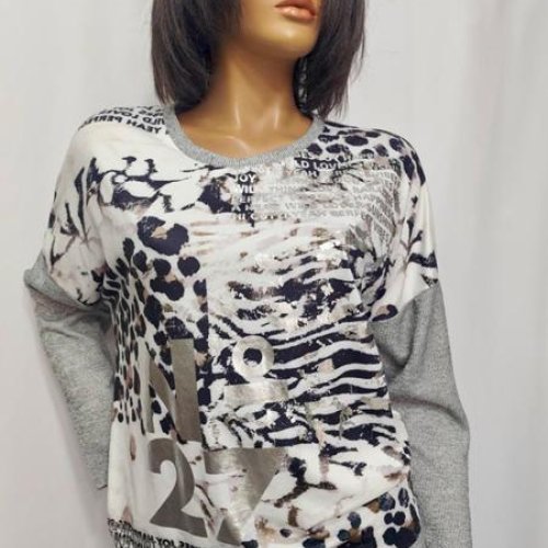 Свитер LIDA (52-62) 8058-1 grey (деми) LIDA 8058-1 grey