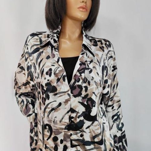 Рубашка LIDA (52-62) 9479 beige (деми) LIDA 9479 beige