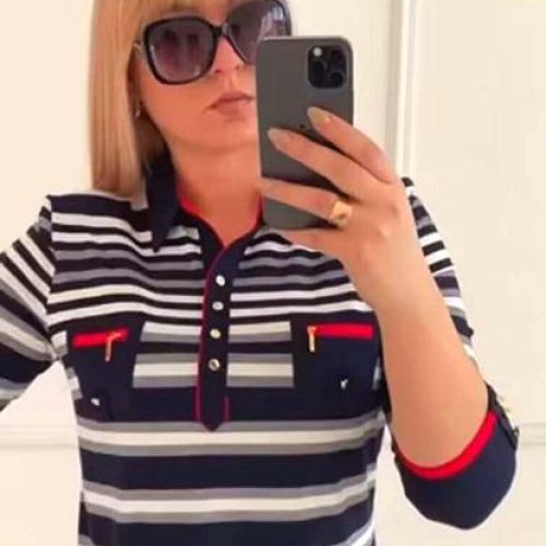 Свитер LIDA (52-62) 2613W navy (деми) LIDA 2613W navy