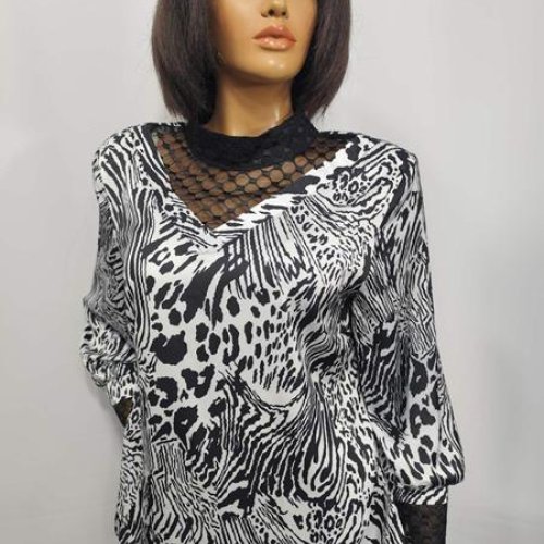 Свитер LIDA (52-62) 8057 white (деми) LIDA 8057 white