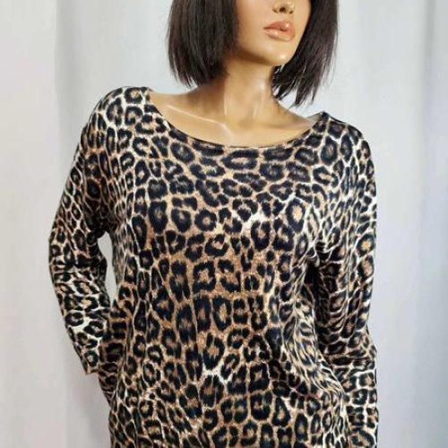 Свитер LIDA (XL-4XL) 7665 brown (деми) LIDA 7665 brown