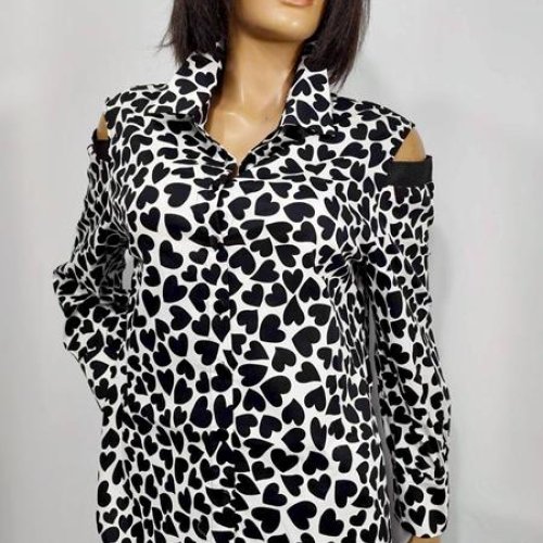 Свитер LIDA (52-62) 8258 black (деми) LIDA 8258 black