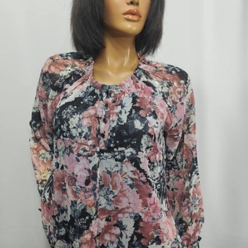 Блузка LIDA (52-62) 030-1 pink (деми) LIDA 030-1 pink