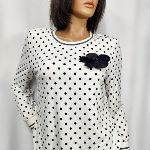 Свитер LIDA (52-62) 8020 white (деми) LIDA 8020 white