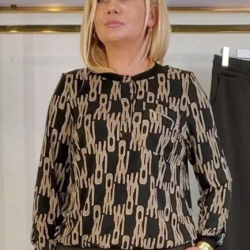 Свитер LIDA (52-62) 0455 brown (деми) LIDA 0455 brown