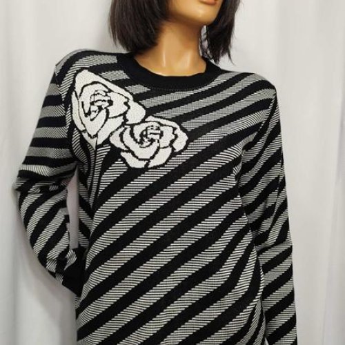 Свитер LIDA (54-60) 1026-1 black (деми) LIDA 1026-1 black