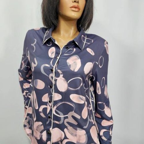 Рубашка LIDA (52-62) 060-1 blue (деми) LIDA 060-1 blue