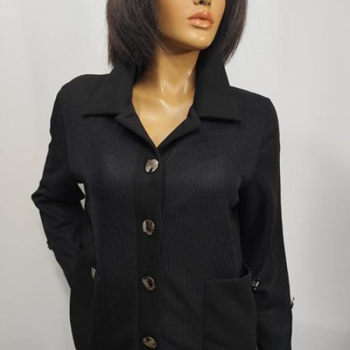 Рубашка LIDA (52-62) 7893 black (деми) LIDA 7893 black