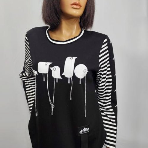 Свитер LIDA (52-62) 8052 black (деми) LIDA 8052 black