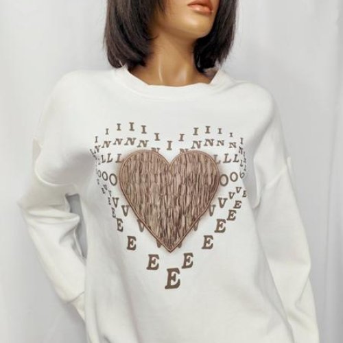 Свитер LIDA (52-62) 8196 white (деми) LIDA 8196 white