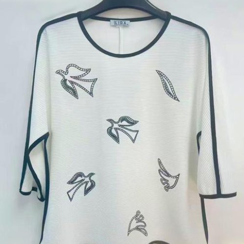 Свитер LIDA (52-62) 9496-1 white (деми) LIDA 9496-1 white