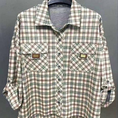 Рубашка LIDA (52-62) 0440-1 beige (деми) LIDA 0440-1 beige