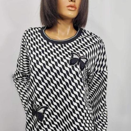 Свитер LIDA (52-62) 8010-1 white (деми) LIDA 8010-1 white