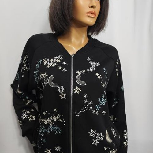 Кофта LIDA (52-62) 8732 black (деми) LIDA 8732 black